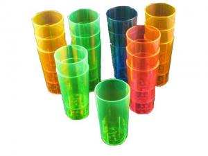 18 verres couleur 28,5cL