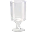 20 verrines cristal sur pied 6.5cl