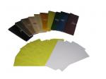 10 enveloppes couleur et 10 cartes blanches